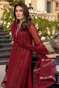 03-Piece Chiffon Suit With Embroidery | Ready To Wear