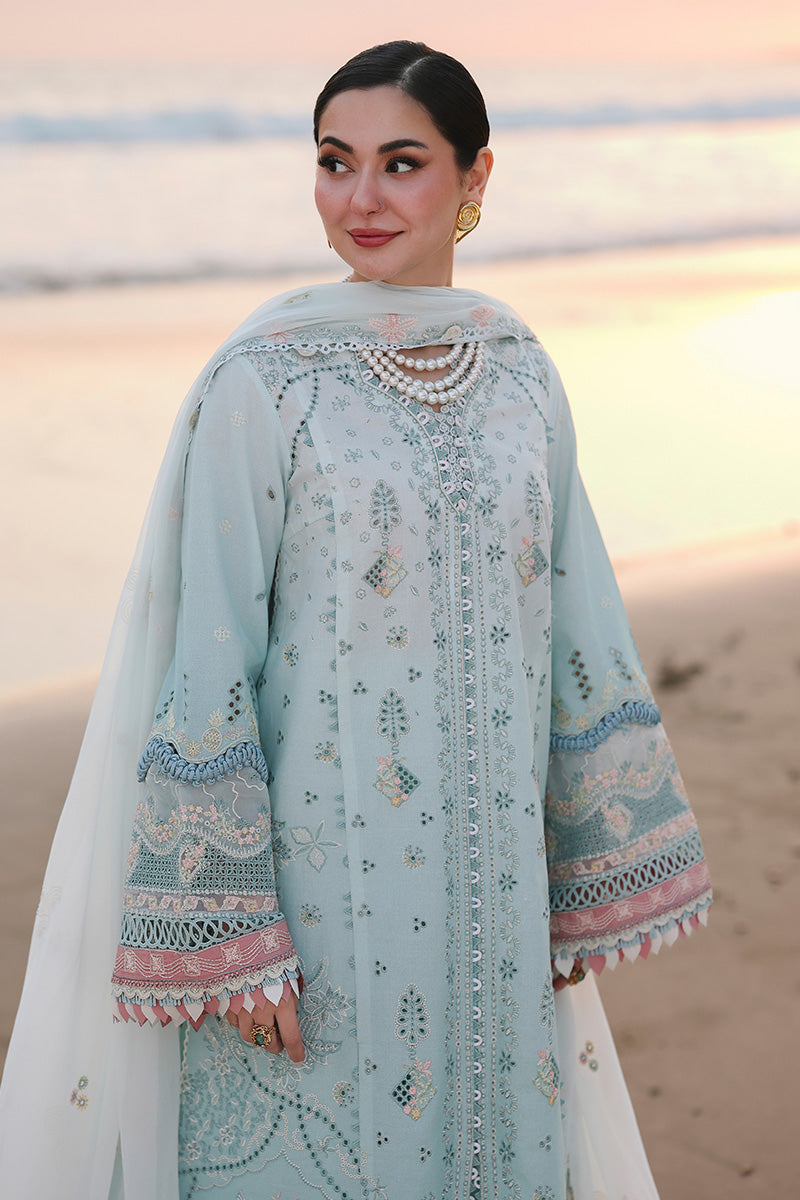 3-Piece Luxury Chikankari Lawn Suit - Ready  To  Wear