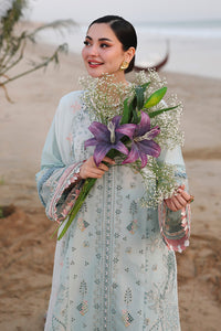 3-Piece Luxury Chikankari Lawn Suit - Ready  To  Wear