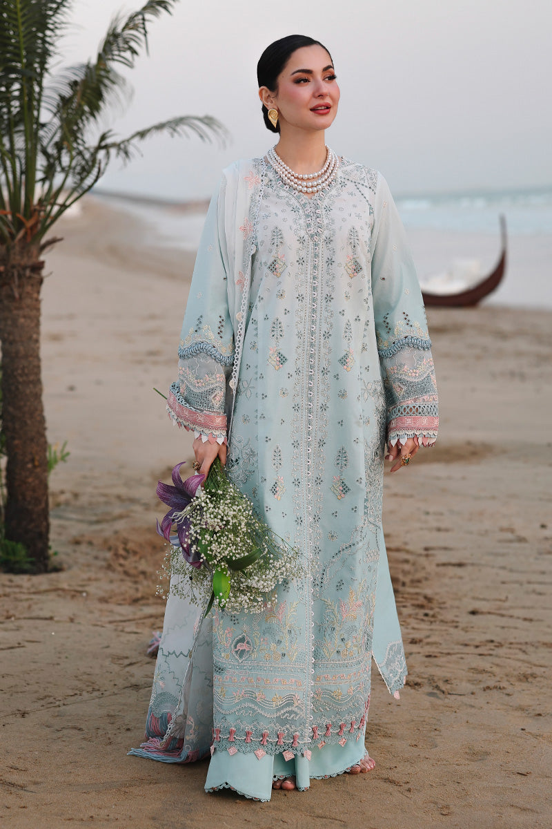 3-Piece Luxury Chikankari Lawn Suit - Ready  To  Wear