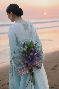 3-Piece Luxury Chikankari Lawn Suit - Ready  To  Wear