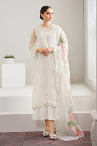 03-Piece Embroidered Organza Suit | Ready To Wear