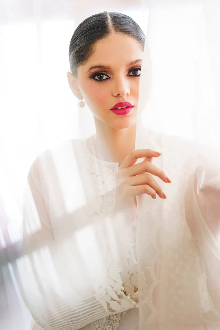 03-Piece Embroidered Organza Suit | Ready To Wear