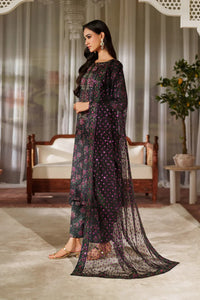 03-Piece Printed Lawn With Embroidered - Ready To Wear