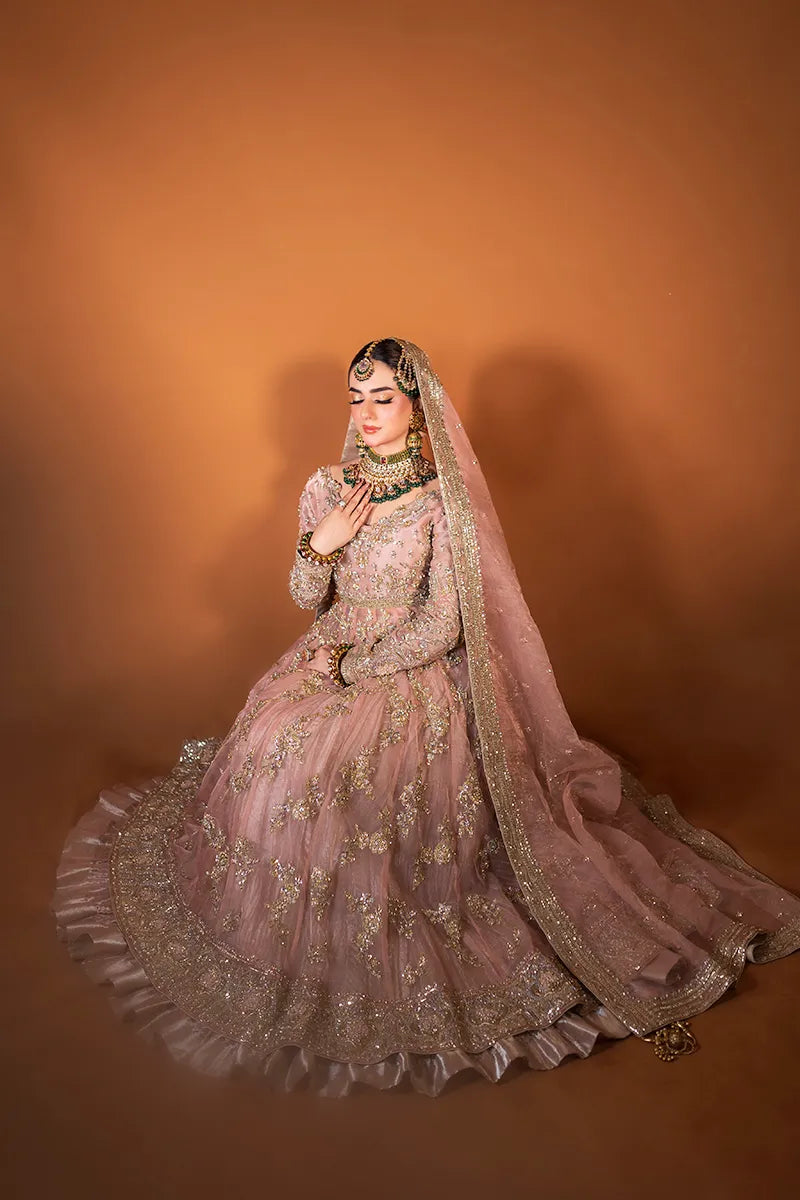 Semi Pure Chiffon Maxsi With Chiffon Dupatta | Ready To Wear