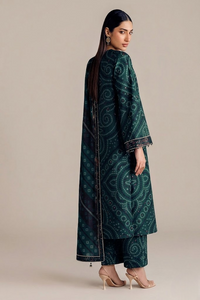03-Piece Chunri Printed Lawn Suit With Chiffon Dupatta | Ready To Wear