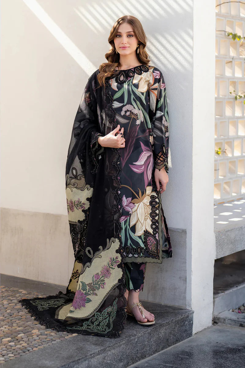 03-Piece Printed Lawn Suit | Ready To Wear