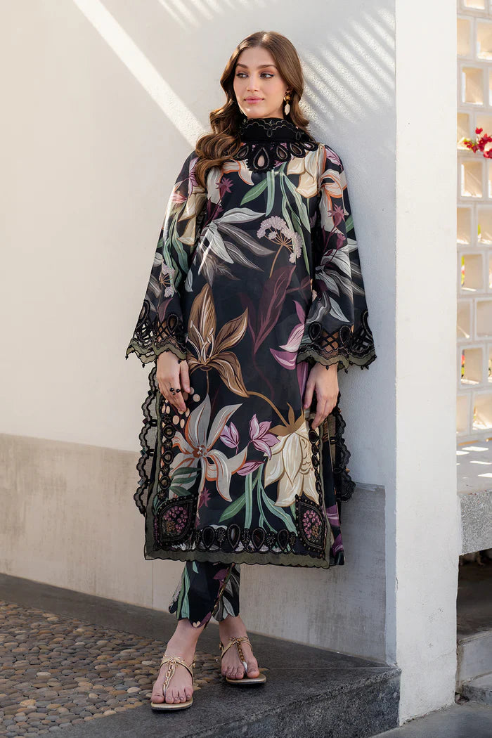 03-Piece Printed Lawn Suit | Ready To Wear