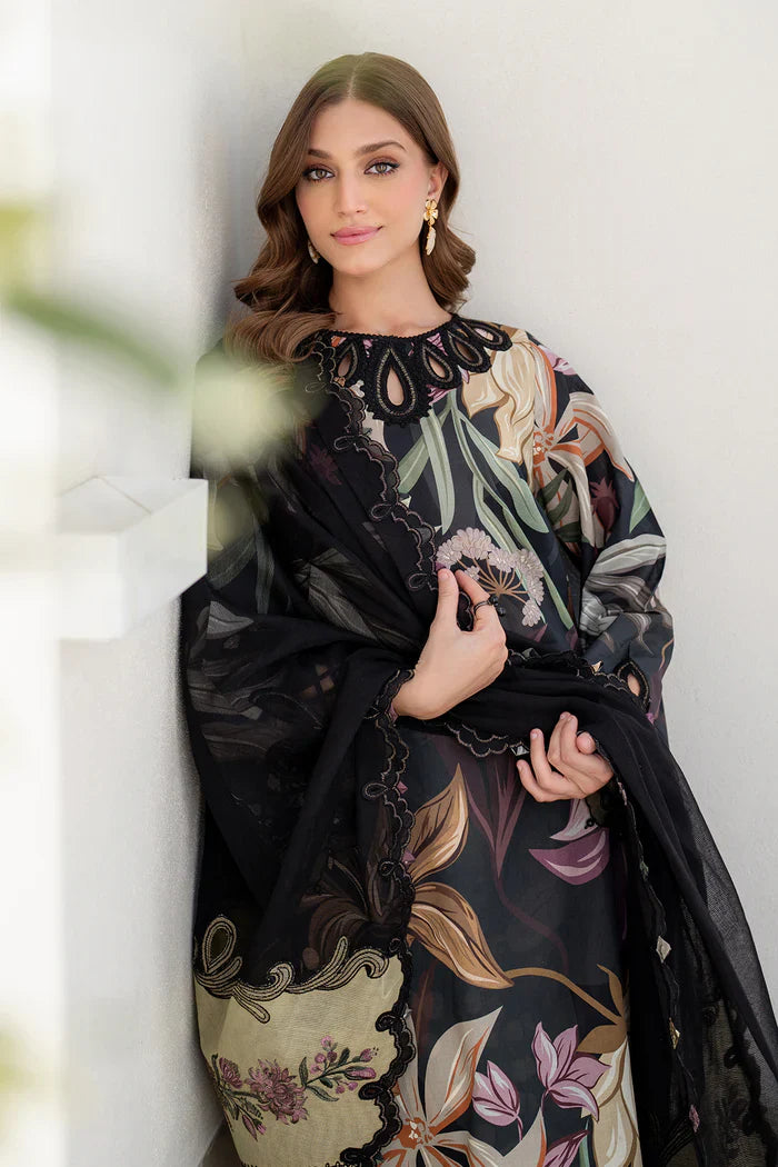03-Piece Printed Lawn Suit | Ready To Wear