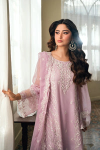 03-Piece Chiffon Suit With Embroidery | Ready To Wear