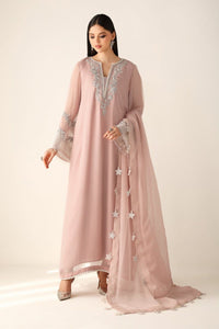 03-Piece Luxury Chiffon Hand-Embellished suit | Ready To Wear