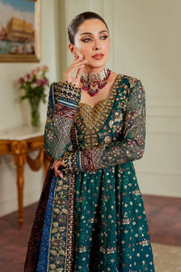 03-Piece Heavy Embroidered Chiffon Frock | Ready To Wear
