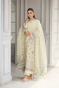 03-Piece Embroidered Chikankari Suit | Ready To Wear
