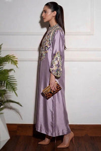 Hand Embellished Raw Silk 3 Pc Suit | Ready To Wear