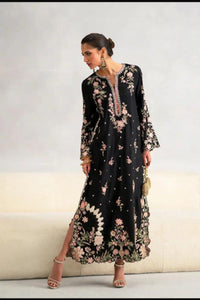 Fully Embroidered Silk Suit | Ready To Wear