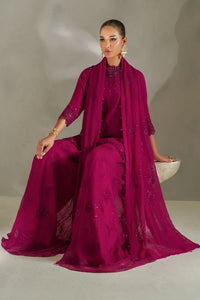 Deep Fuschia: Embroidered Short Kurti Suit | Ready To Wear