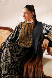 3 Piece Stitched Lawn Suit - Ready To Wear