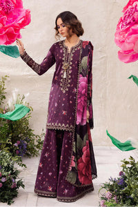 03-Piece Printed Lawn Suit With Embroidery | Ready To Wear