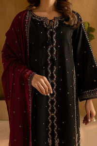 Pure Cotton Silk Embroidered 3-Piece Suit With Chiffon Dupatta | Ready To Wear