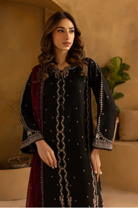 Pure Cotton Silk Embroidered 3-Piece Suit With Chiffon Dupatta | Ready To Wear