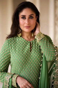 Sequence Embroidered Semi-Pure Chiffon 3 piece Suit | Ready To Wear