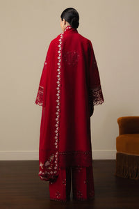 03-Piece Embroidered Lawn Suit With Chiffon Dupatta | Ready To Wear
