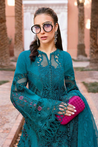 03-Piece  Luxury Chikankari Lawn Suit with -  Ready  To  Wear