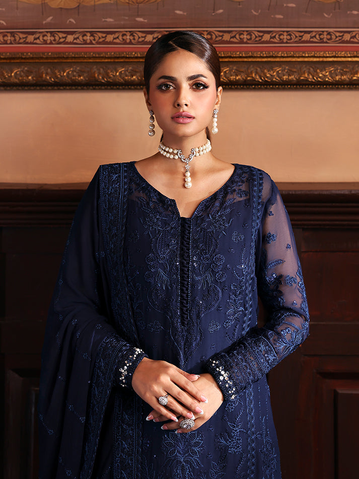 Semi Pure Chiffon  & Semi Pure Chiffon Dupatta  | Ready to Wear