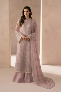 Pastel Blush: Heavy Embroiderd Chiffon Suit | Ready To Wear