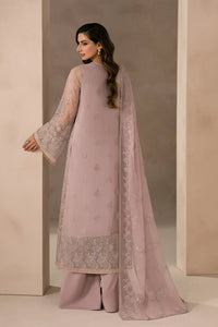 Pastel Blush: Heavy Embroiderd Chiffon Suit | Ready To Wear