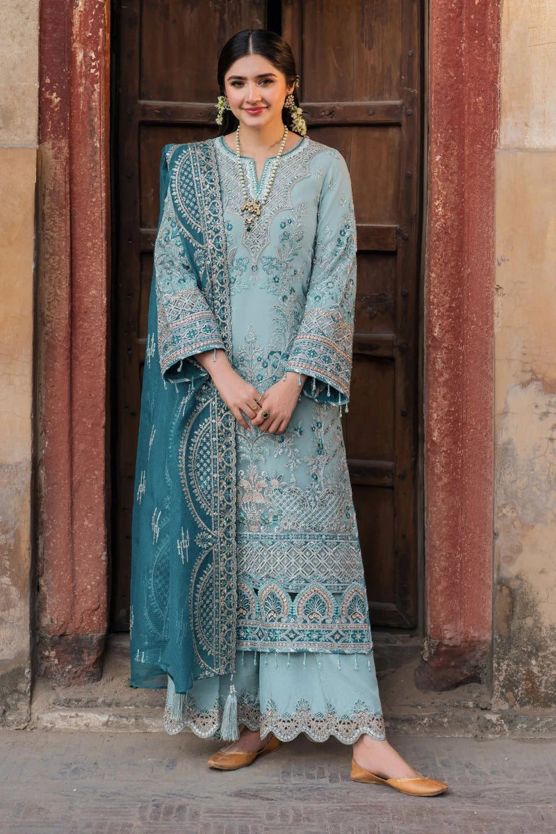 Fully Embroidered Premium Chiffon 3 Piece Suit with Chiffon Dupatta | Ready To Wear
