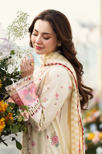 03-Piece Lawn Suit With Embroidery | Ready To Wear