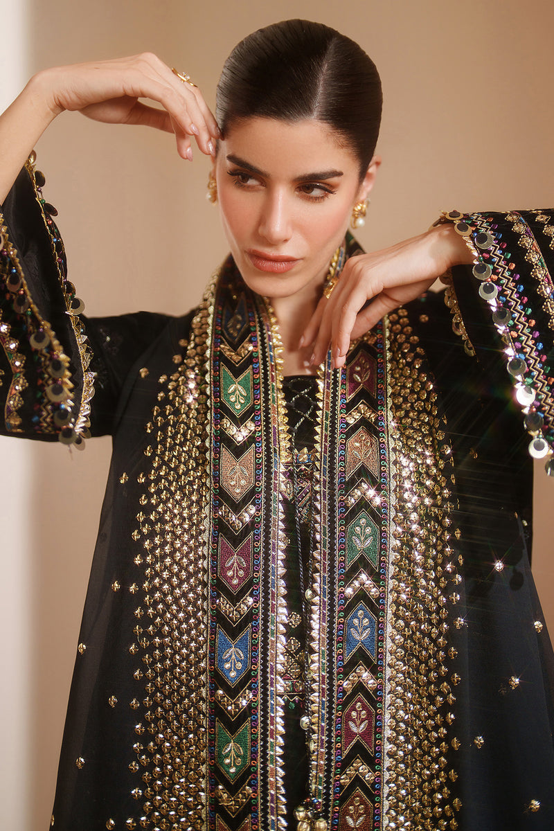 3 Piece Velvet Suit With Georgette Chiffon Dupatta | Read To Wear