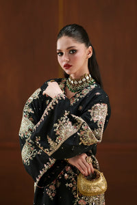 Charmoush Silk 3-Piece Suit with  Sequin Work & Embroidered Dupatta | RTW
