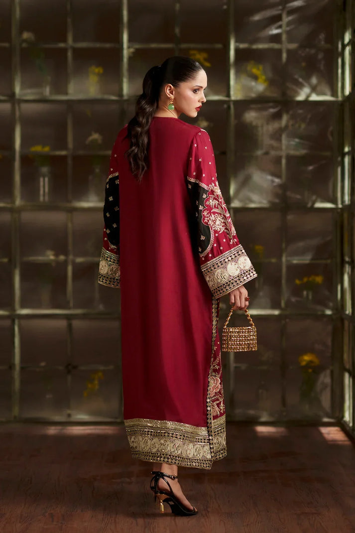 Shalmose Silk 2-Piece Suit | Elegant Ready-to-Wear Formal Wear