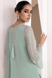 Pearl Embroidered Chiffon 3 Piece Suit with Heavy Embroidered Dupatta | Ready To Wear