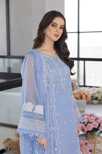 03-Piece Organza Suit With Embroidery |Ready To Wear