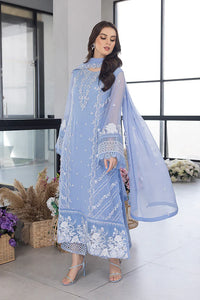 03-Piece Organza Suit With Embroidery |Ready To Wear
