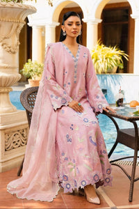 Pure Silk Embroidered 3-Piece suit| Ready to Wear