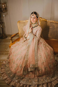 Semi Pure Chiffon Maxsi With Chiffon Dupatta | Ready To Wear