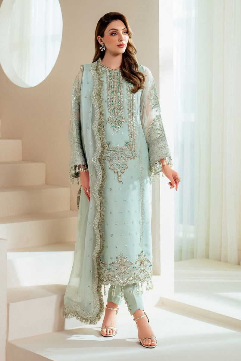 Embroidered Organza 3-piece Suit | Ready To Wear