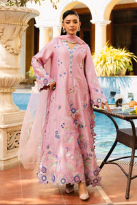 Pure Silk Embroidered 3-Piece suit| Ready to Wear