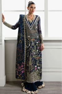 3 Piece Organza Suit With Silk Dupatta | Ready To Wear