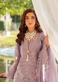 03-Piece Embroidered Lawn Suit With Organza Dupatta | Ready To Wear