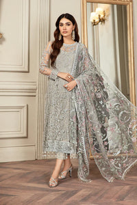 03-Piece Embroidered Net Suit | Ready To Wear