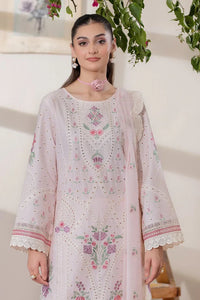 03-Piece Lawn Suit With Organza Dupatta | Ready To Wear