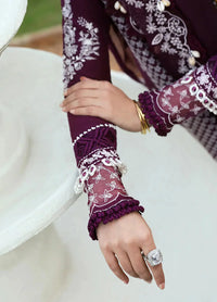 03-Piece Embroidered LAwn Suit With Organza Dupatta | Ready To Wear