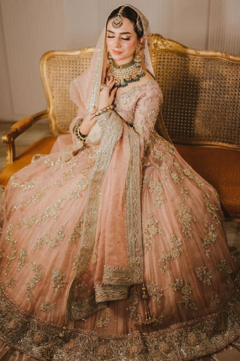 Semi Pure Chiffon Maxsi With Chiffon Dupatta | Ready To Wear