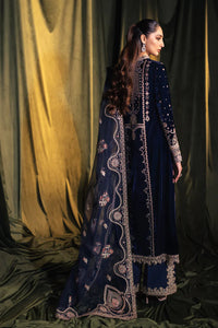 03-Piece Velvet Suit With Organza Dupatta | Ready To Wear