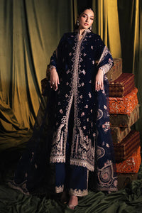 03-Piece Velvet Suit With Organza Dupatta | Ready To Wear